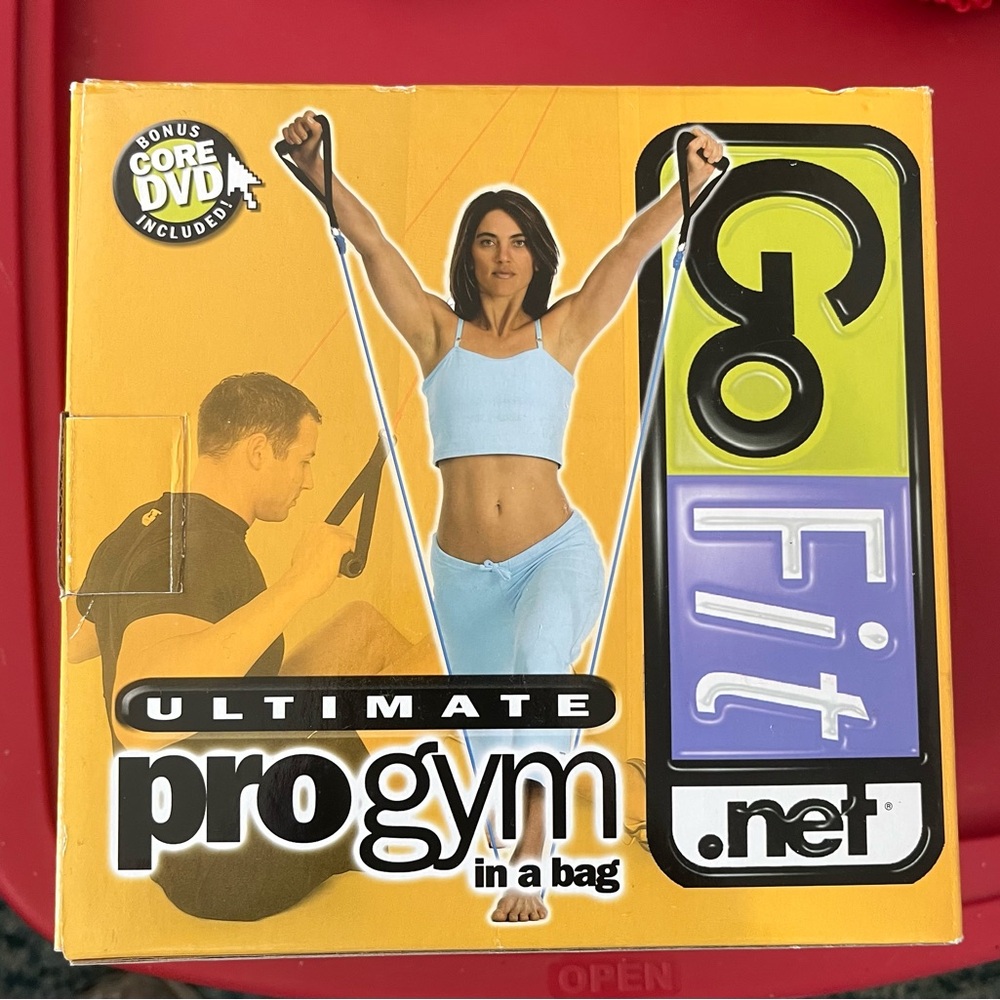 Ultimate Pro Gym in a Bag - Black and Yellow